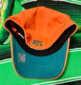 Miami Dolphins Orange Stretch Fit Hat - Image 2