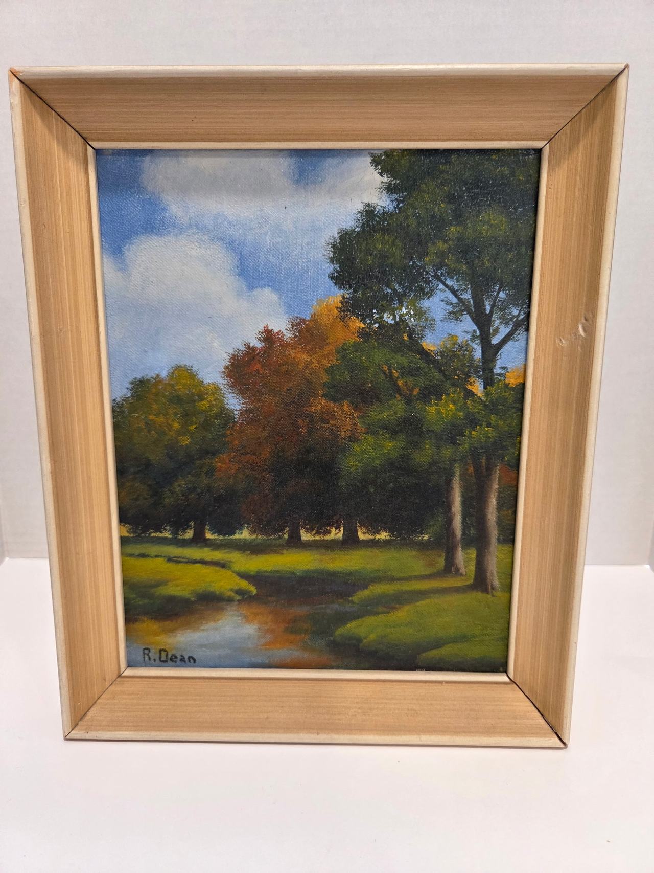Framed Landscape Painting