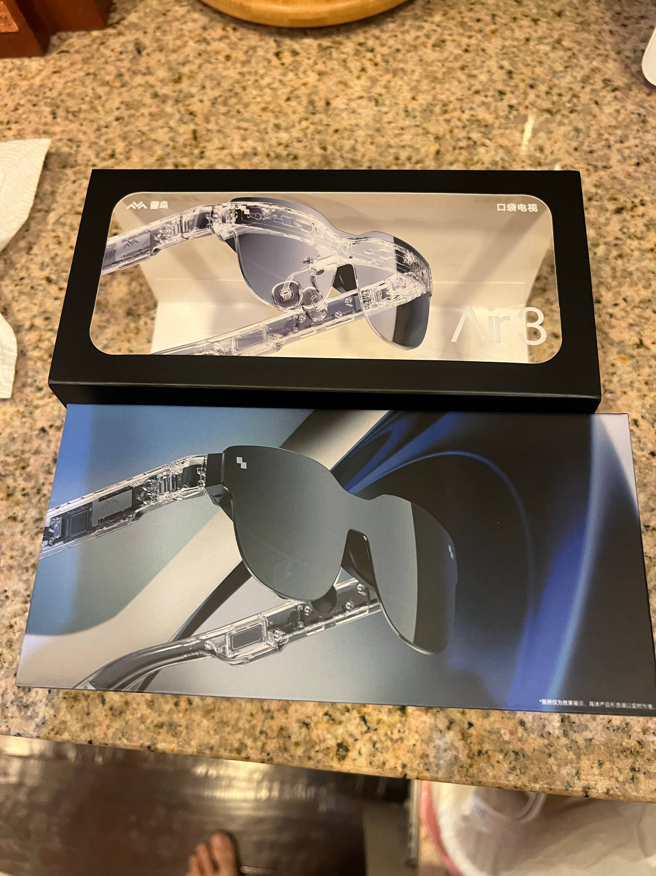 RayNeo Air 3 Smart Glasses - Transparent Edition