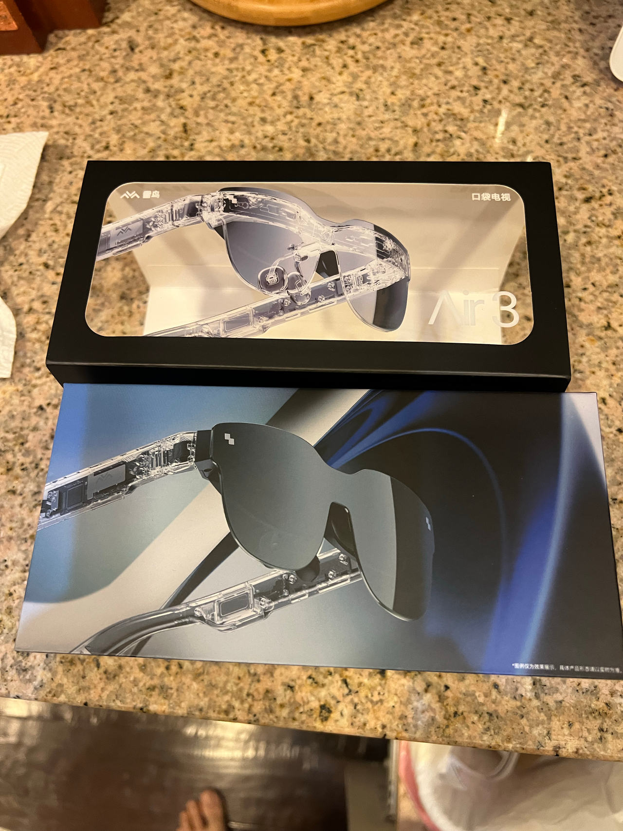 RayNeo Air 3 Smart Glasses - Transparent Edition