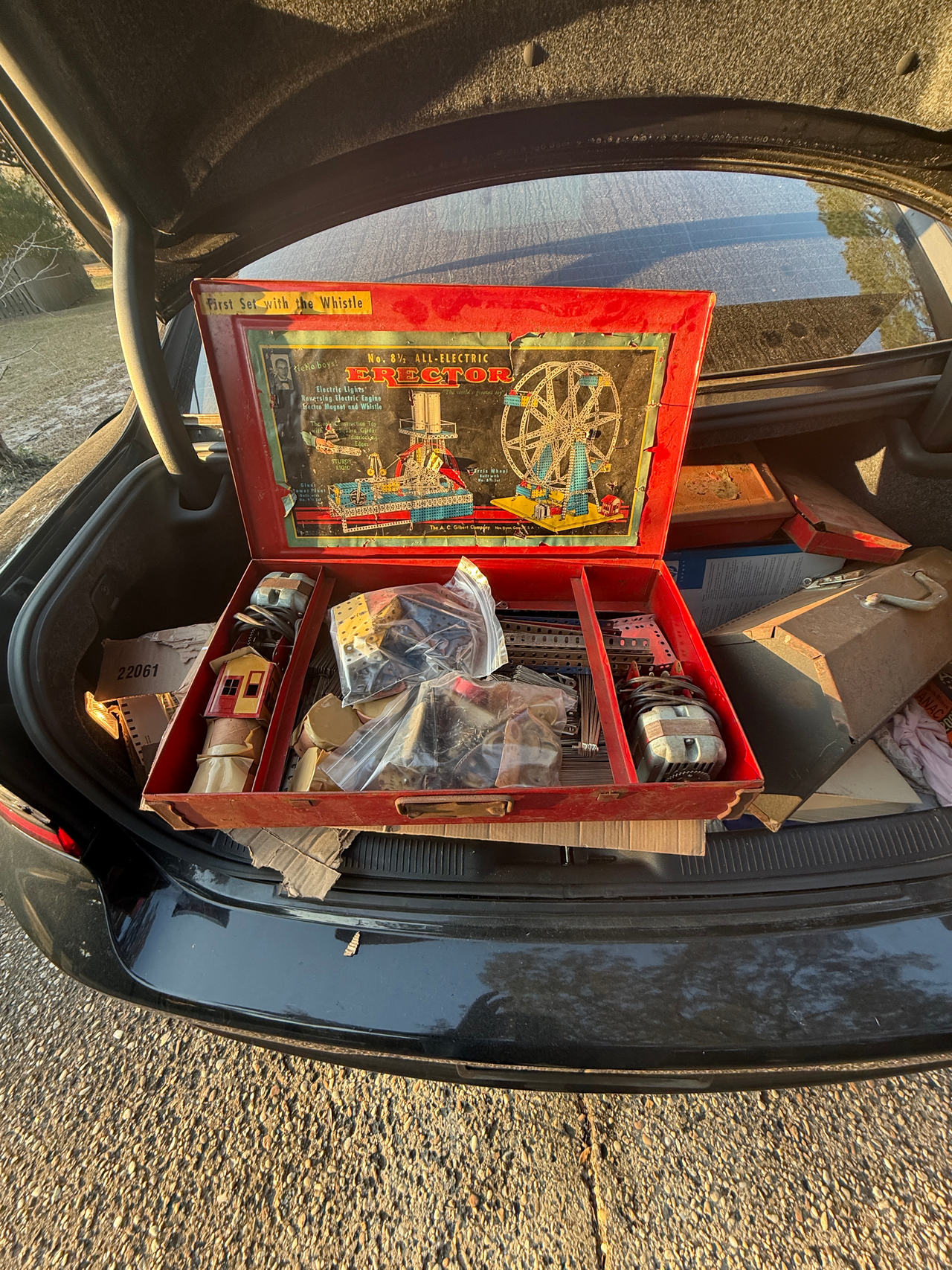 A.C. Gilbert Erector Set No. 8 1/2 All-Electric