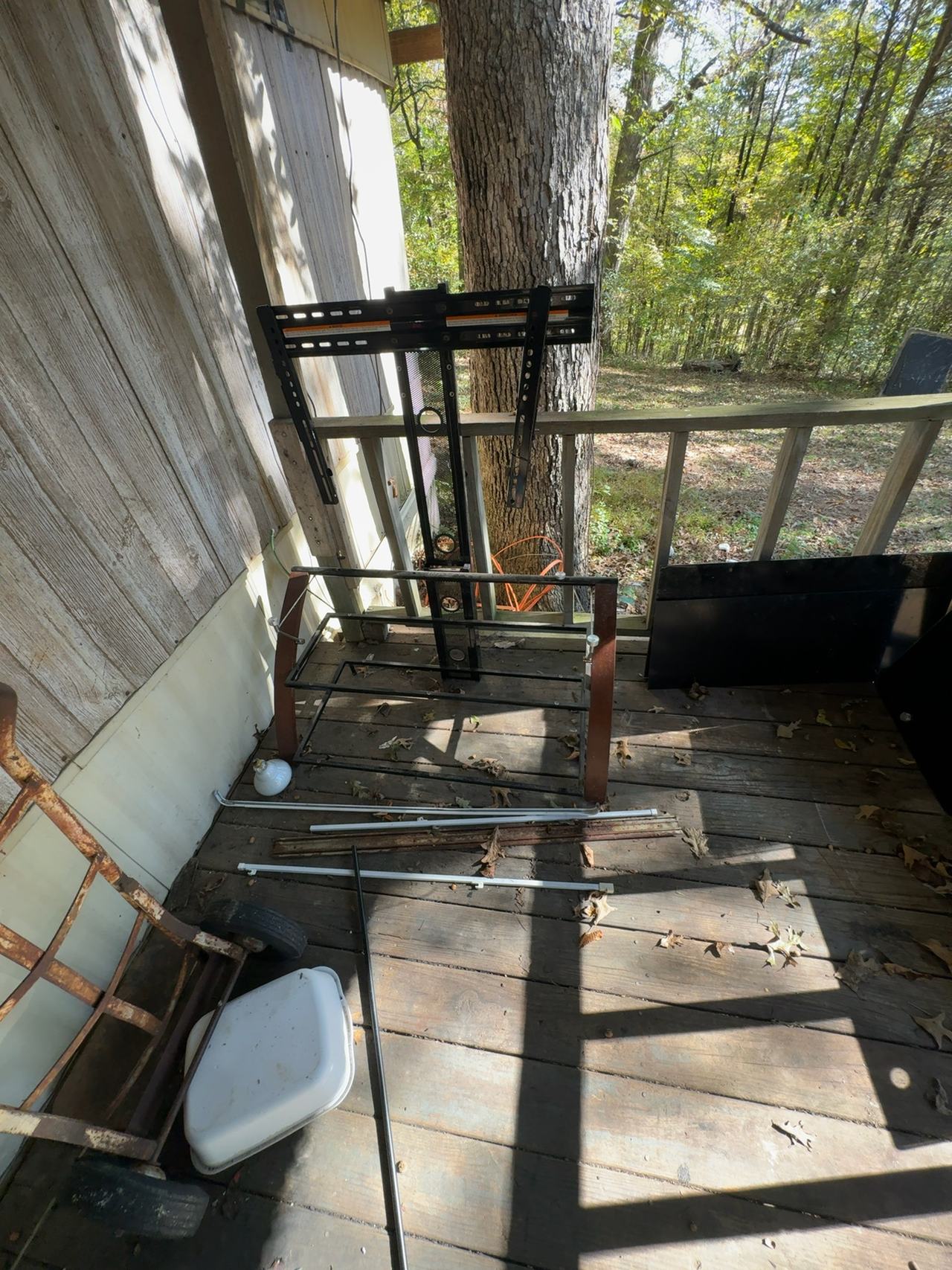 Generic TV Stand with Smoke Glass Shelving for 52" TVs