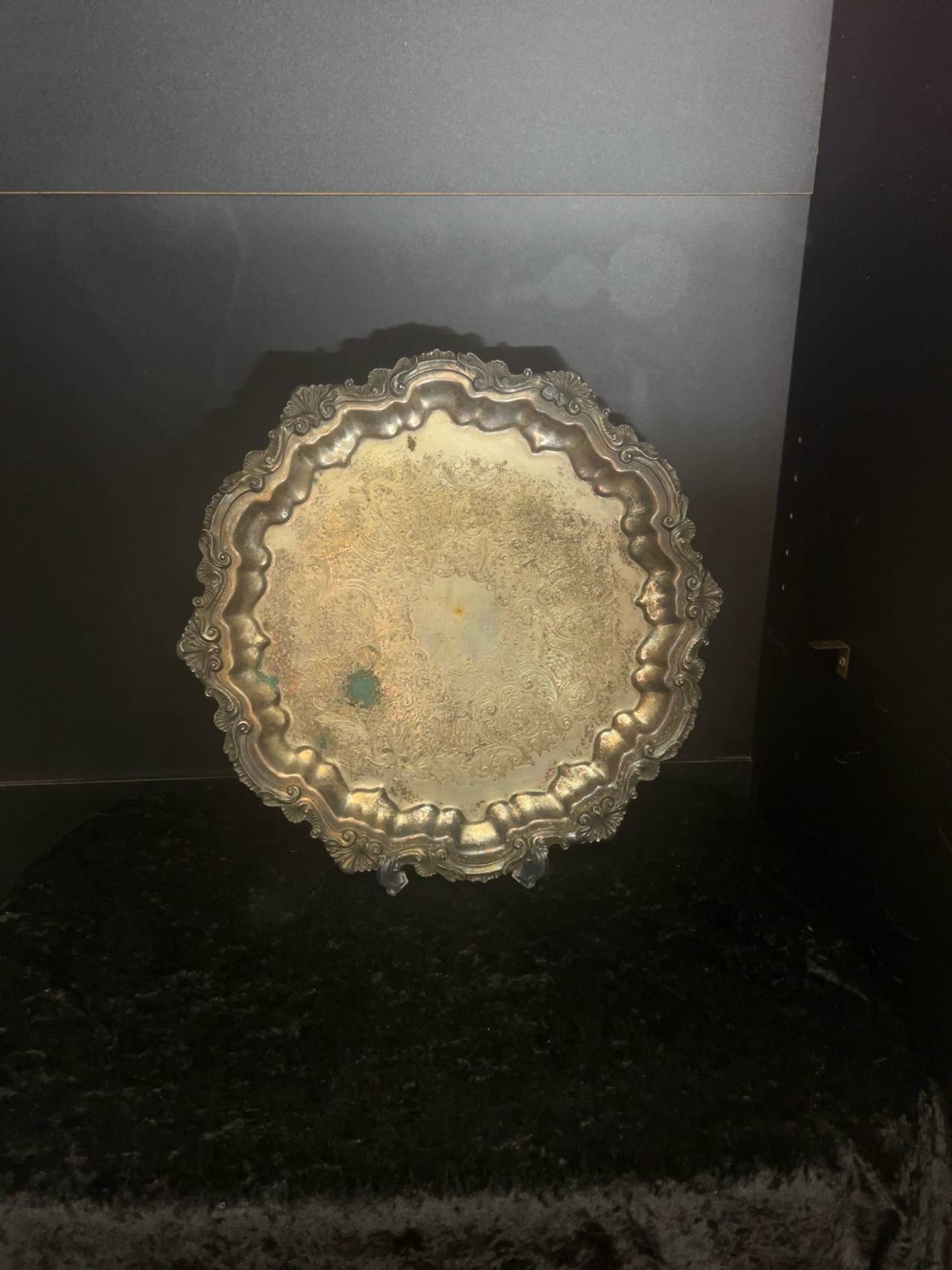 Wallace Silverplate Ornate Serving Tray