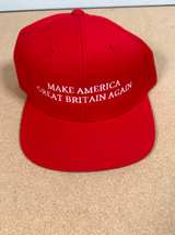 Make America Great Britain Again Red Parody Hat - Image 1
