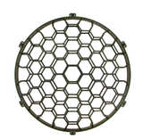 Holly Chapple Pillow Guard 10.5" Dark Green (26.5Dx7.5cmH) - Image 1