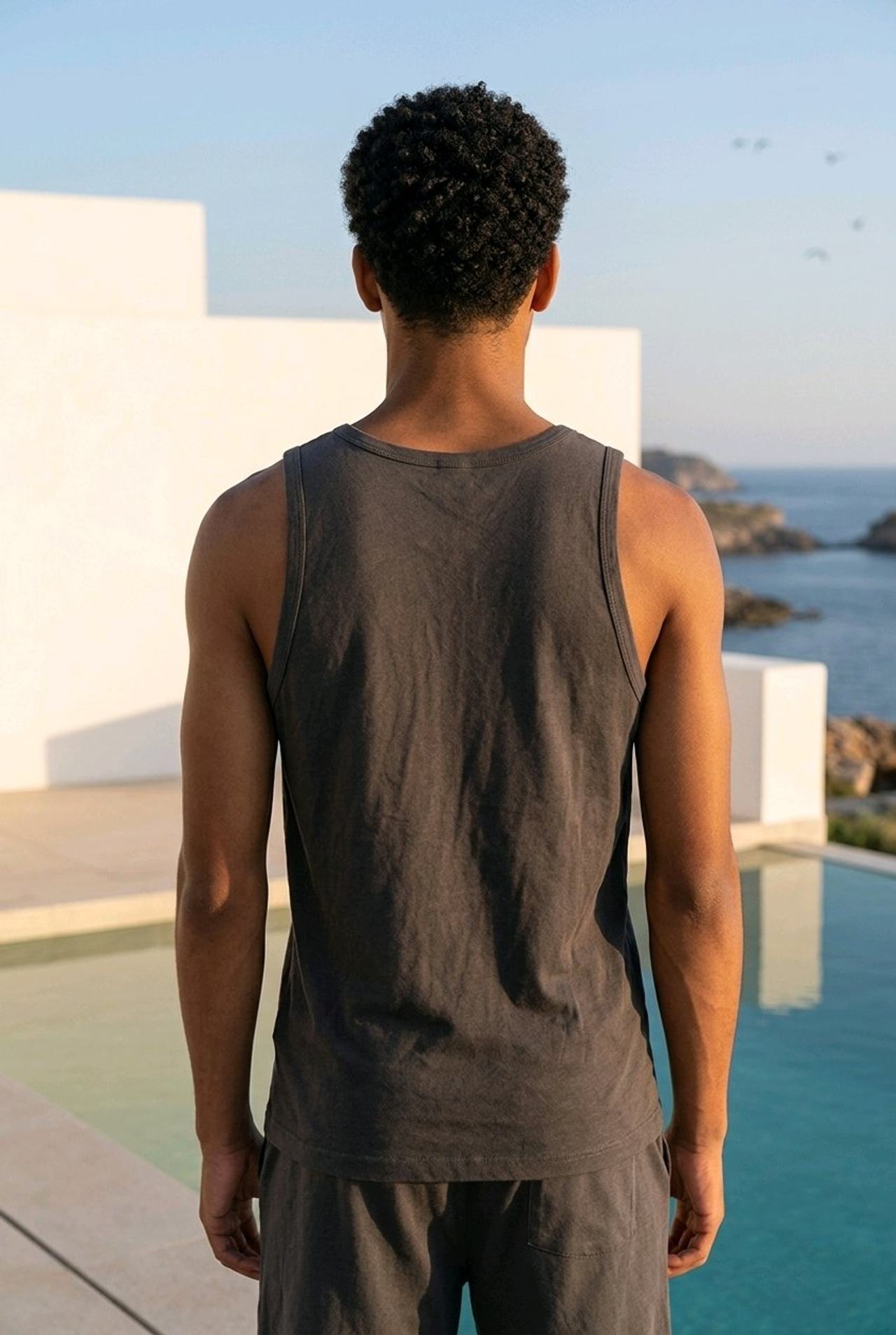 Men's Zuni Sportswear Good Vibes Only Tank Top sz Small