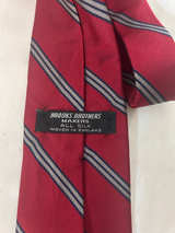Brooks Brothers Makers Silk Repp Stripe Tie - Image 3