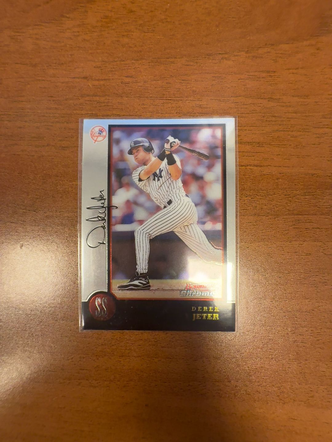 Bowman Chrome Derek Jeter 1998 #224 Baseball Card