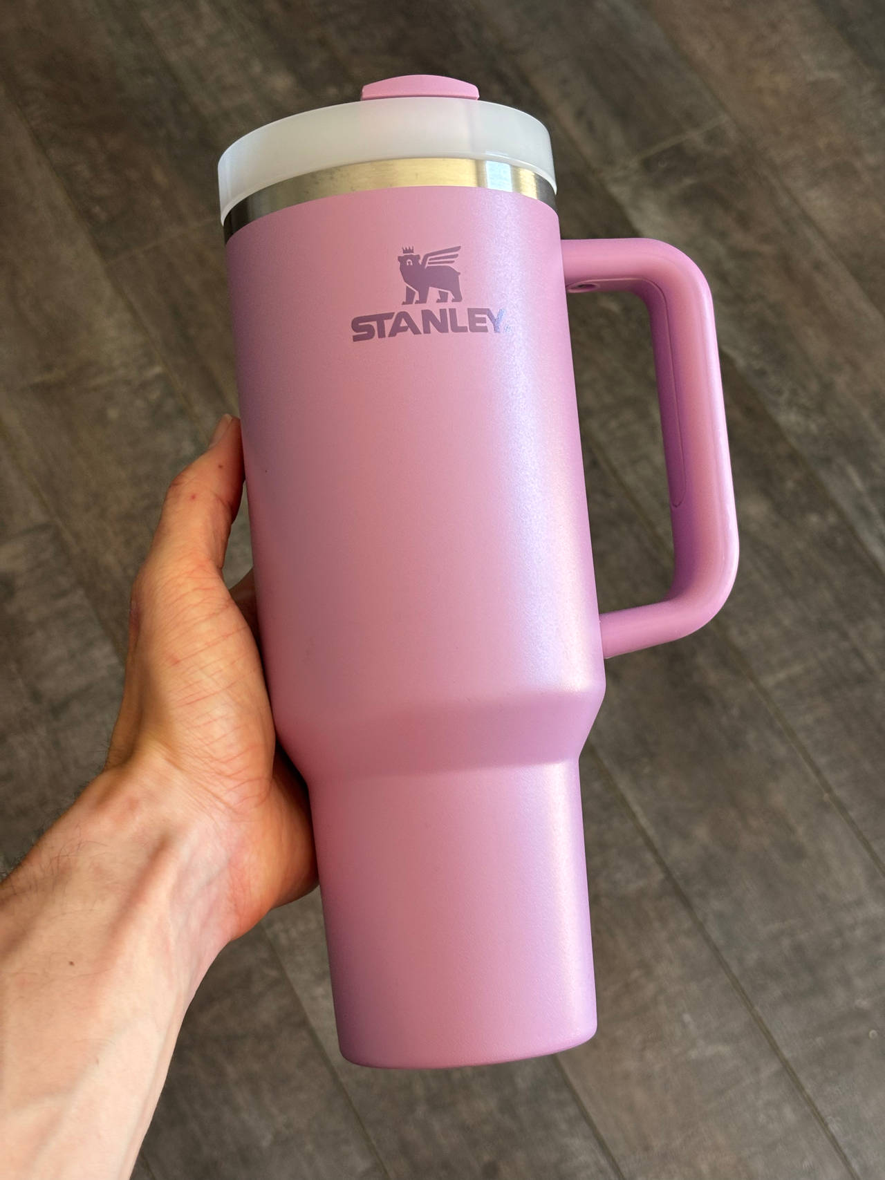 Pink Stanley Quencher H2.0 FlowState Tumbler - great condition