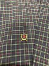 Tommy Hilfiger Men's Blue Plaid Shirt - Image 4