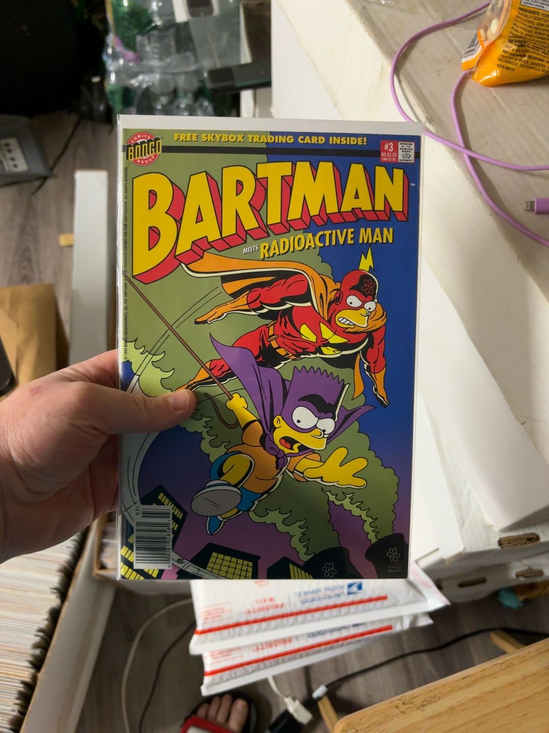 Bongo Comics Bartman Meets Radioactive Man #3 Newsstand