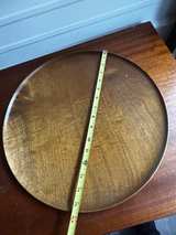 Ralph A. Bailey Vintage Myrtlewood Plate 15" - Image 5