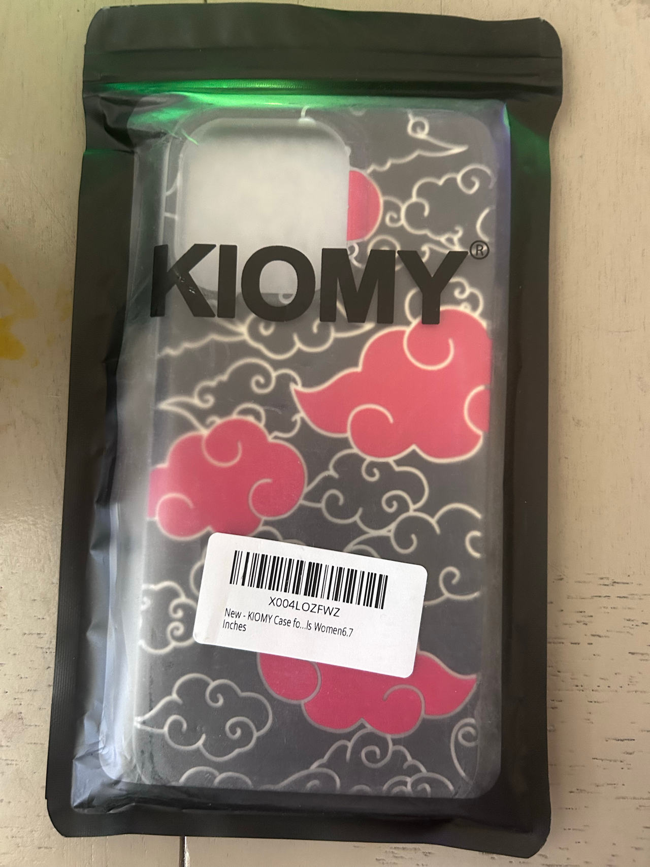 KIOMY Akatsuki Cloud Phone Case for 6.7 Inch Devices
