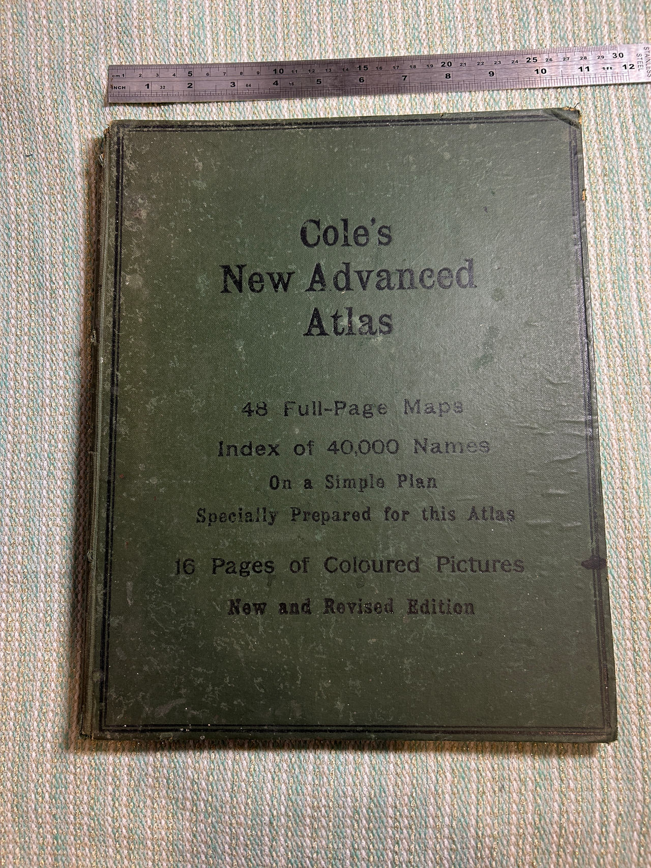 Cole's New Advanced Atlas