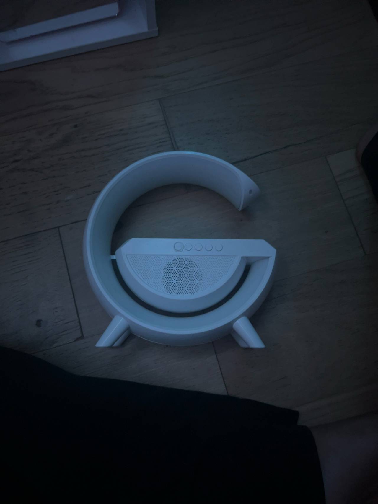 G-Shape G500 Bluetooth Speaker with Wireless Charger and LED Night Light