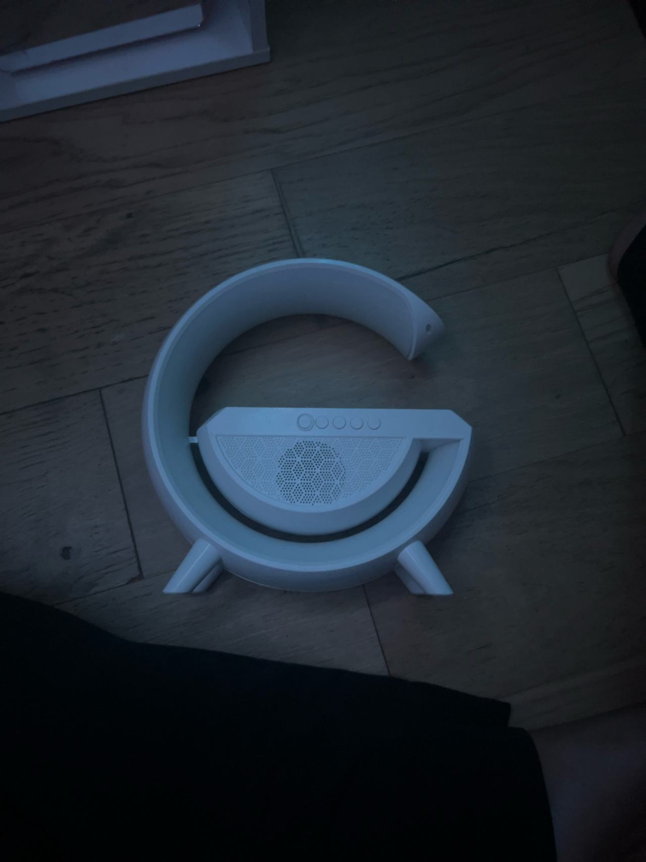 G-Shape G500 Bluetooth Speaker with Wireless Charger and LED Night Light