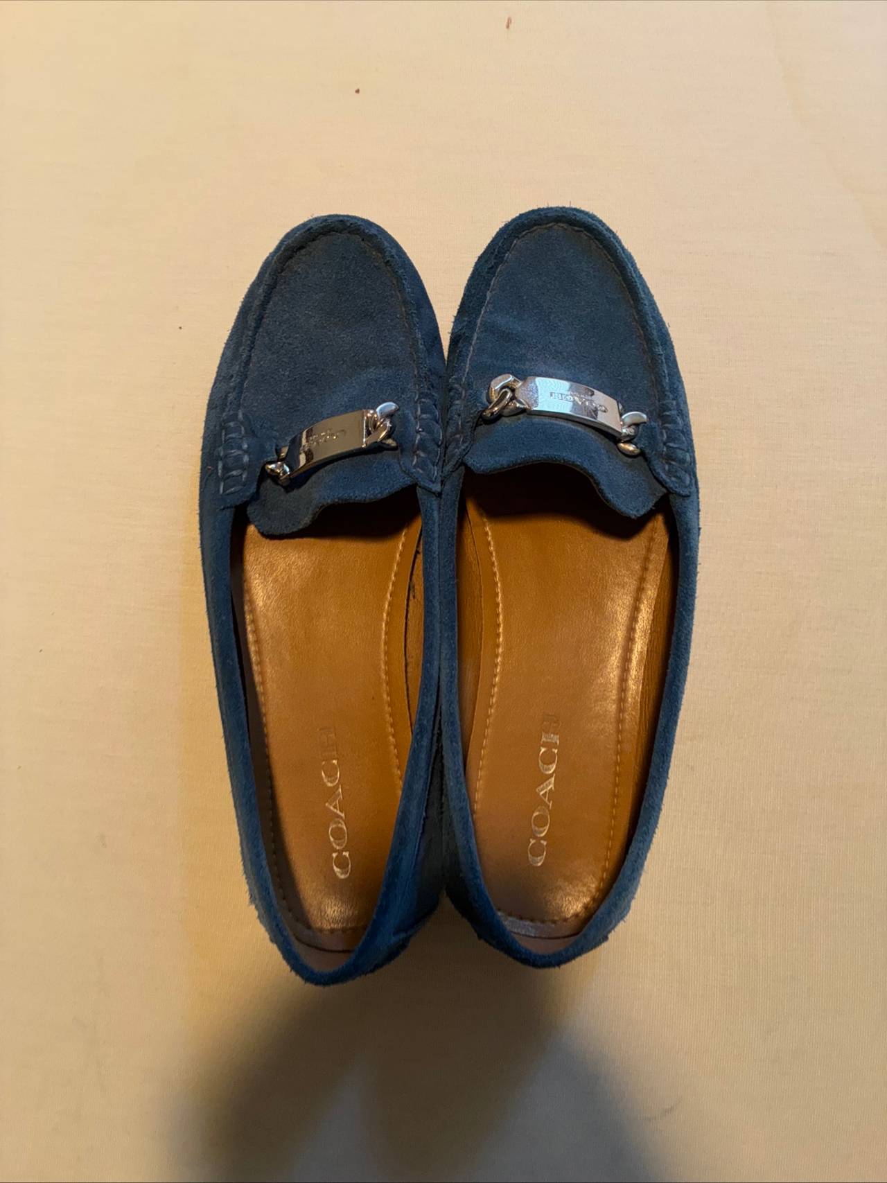Coach Marley Suede Driver Loafers