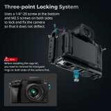 SmallRig HawkLock Quick Release Cage Kit Panasonic LUMIX GH7 GH6 4825 Top Handle - Image 6