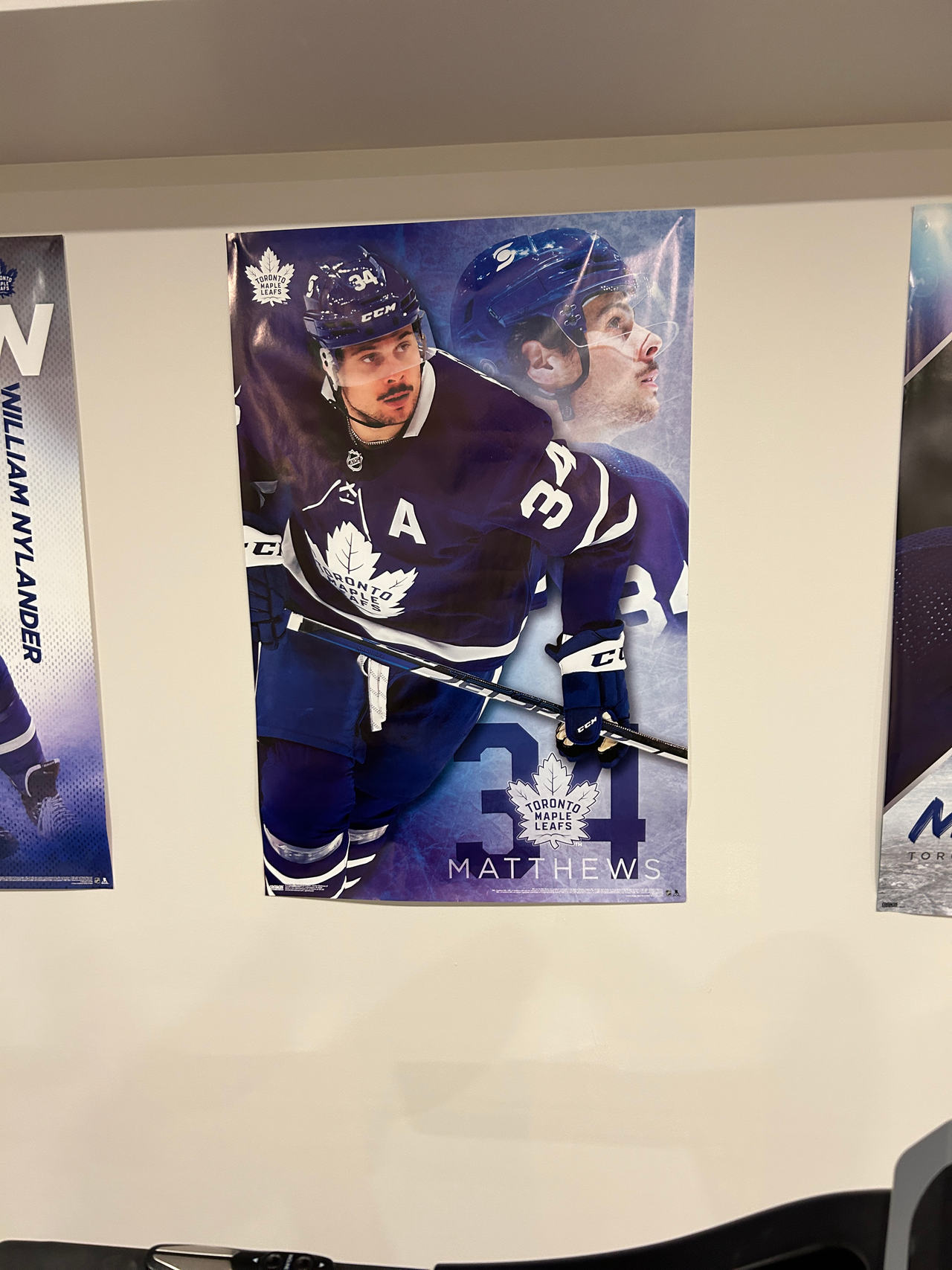 Auston Matthews Toronto Maple Leafs Poster