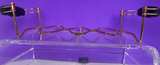 Vintage Adjustable Copper Roasting Rack with Wood Handles - Image 4
