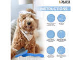 Slicker Brush for Dogs, Dog Grooming Supplies - Best Doodle & Poodle Brush Large - Image 8