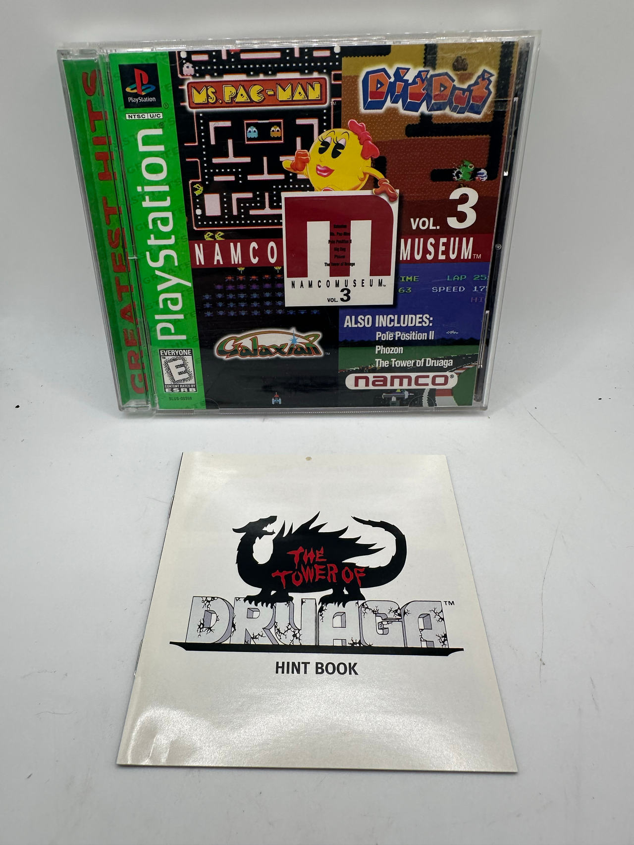 Namco Museum Vol. 3 (Greatest Hits) - Sony PlayStation 1, CIB, Tested and Works
