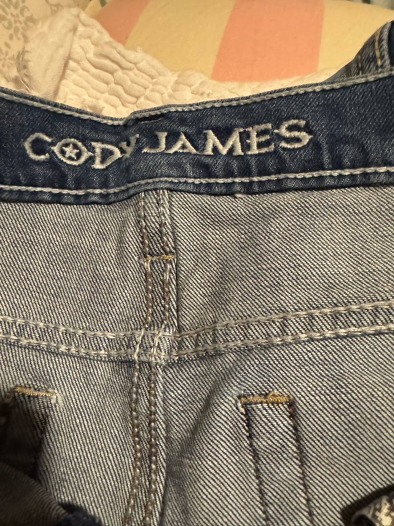 Cody James Women's Blue Denim Straight Leg Jeans
