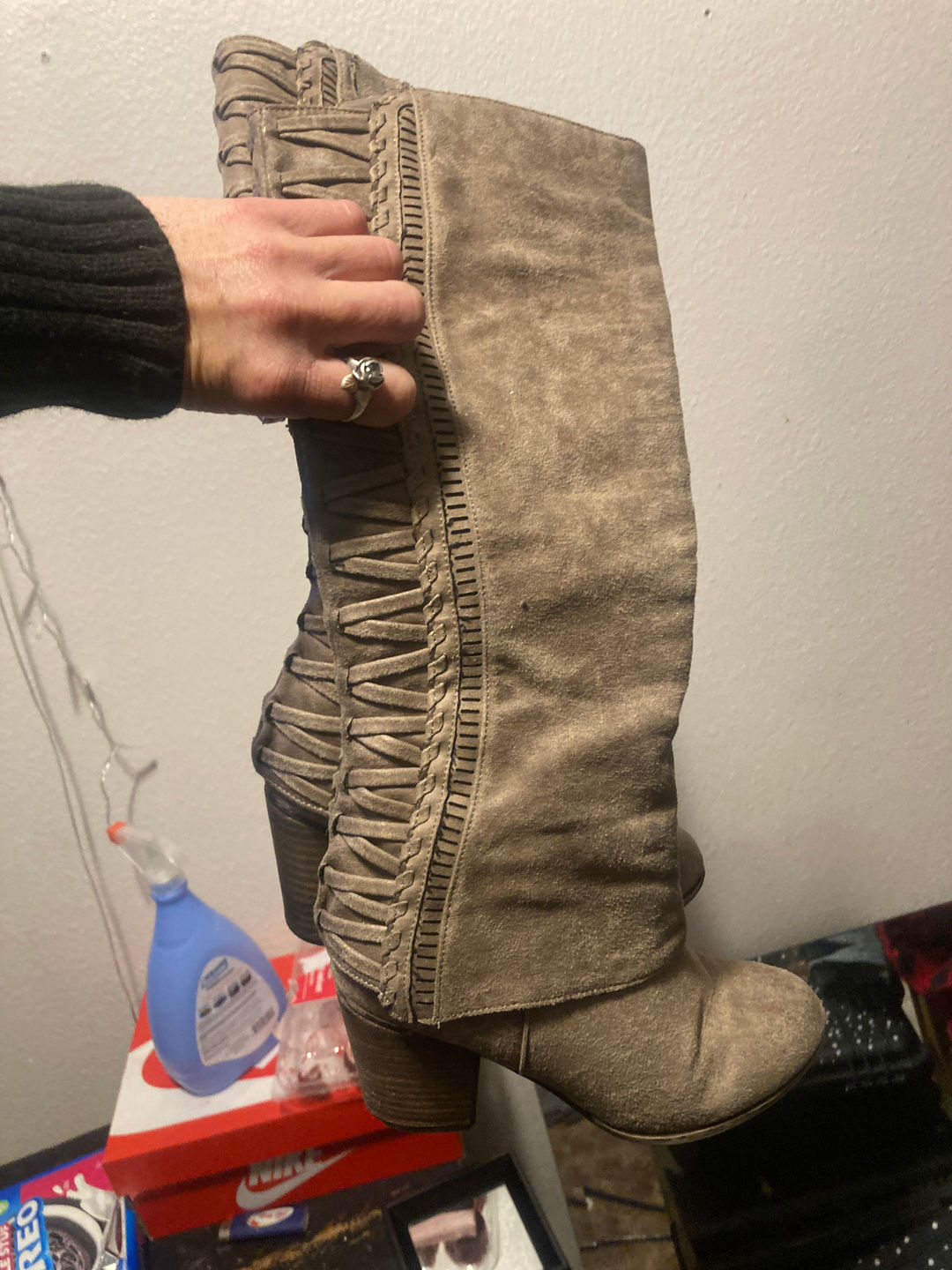 Women's Slouchy Suede Boots
