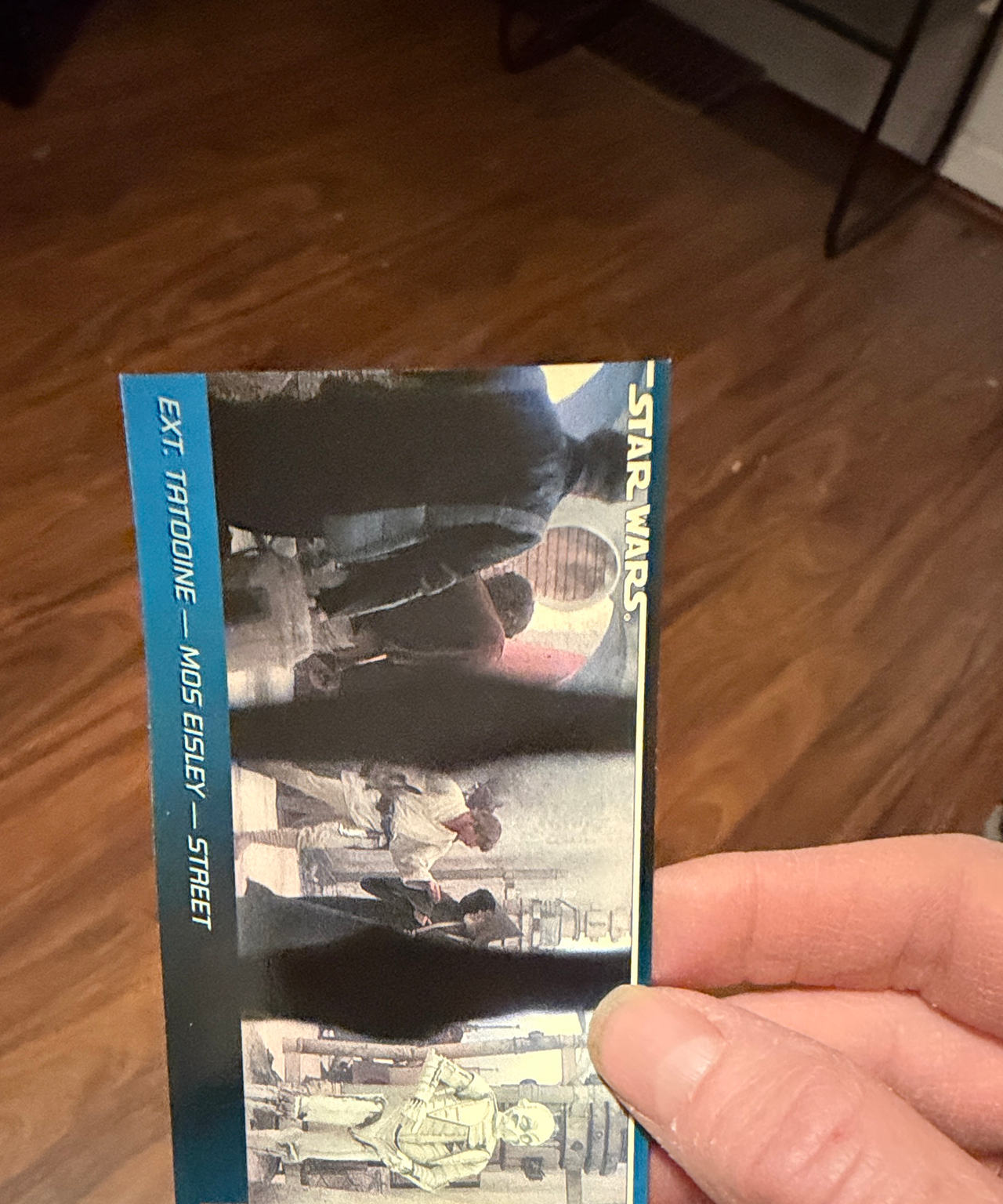 Topps Star Wars Widevision Card #101 Mos Eisley Street