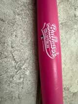 Ballpark Collectibles Dodgers Pink Mini Bat - Image 5