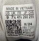 Adidas VL Court 3.0 Women’s Size 9 White Black Gum - Image 3