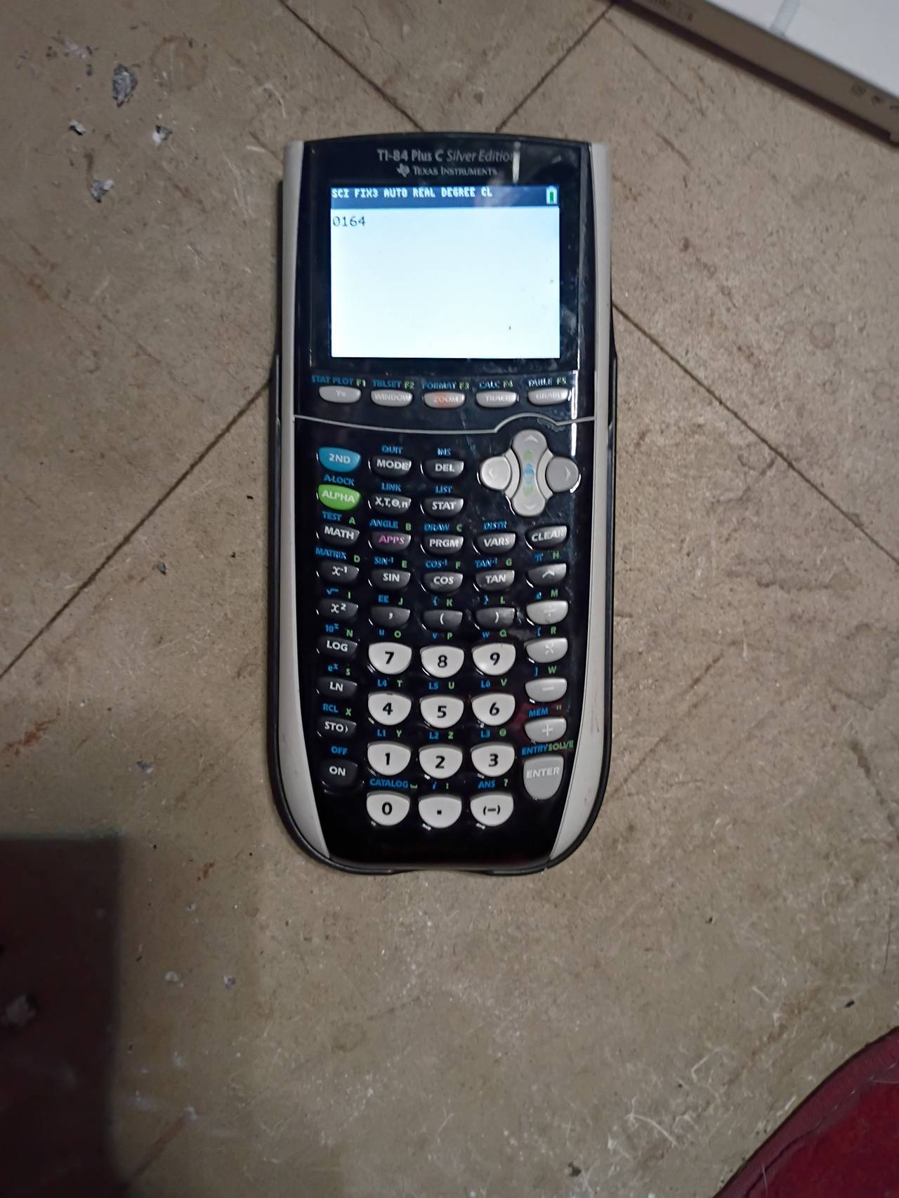 Texas Instruments TI-84 Plus C Silver Edition Graphing Calculator