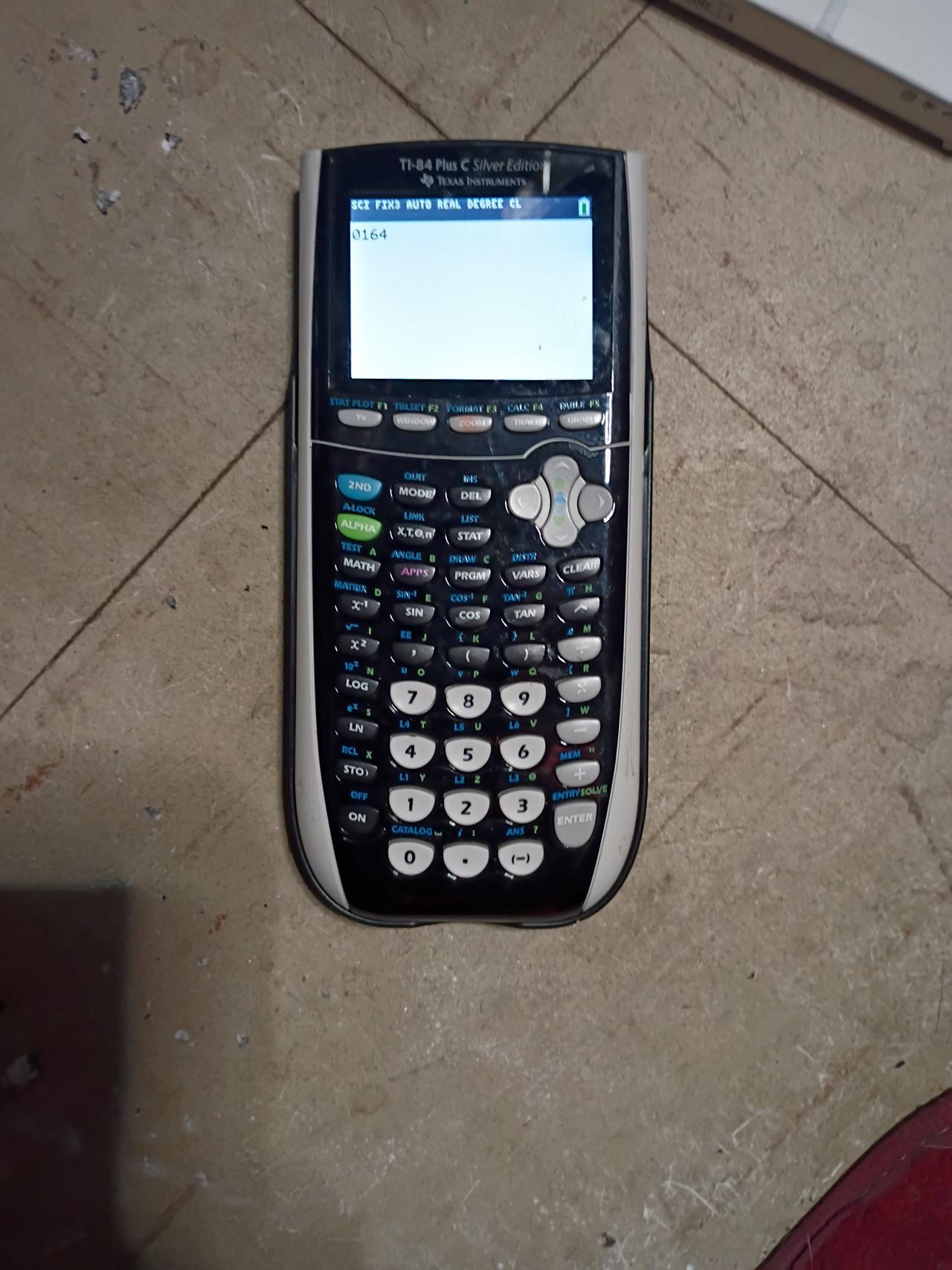 Texas Instruments TI-84 Plus C Silver Edition Graphing Calculator