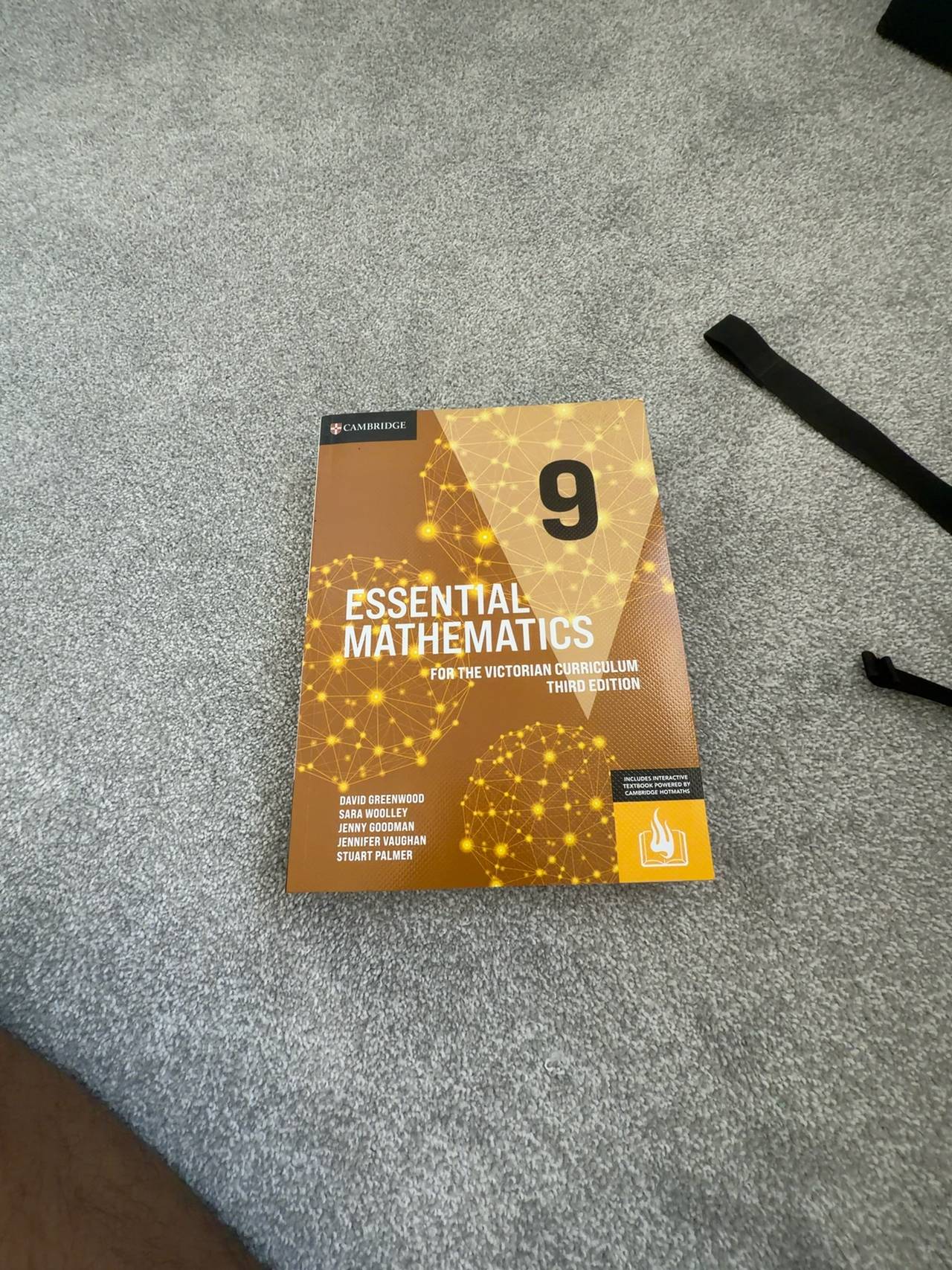 Cambridge Essential Mathematics Victorian Curriculum Year 9 3rd Edition