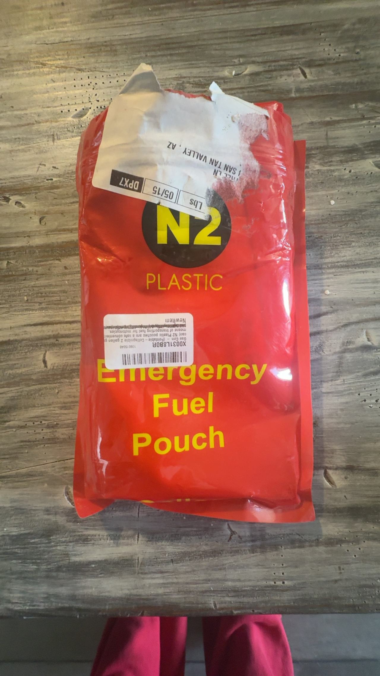**MUST GO**
Auxiliary Front Fuel Tank 1.3 Gallon Red