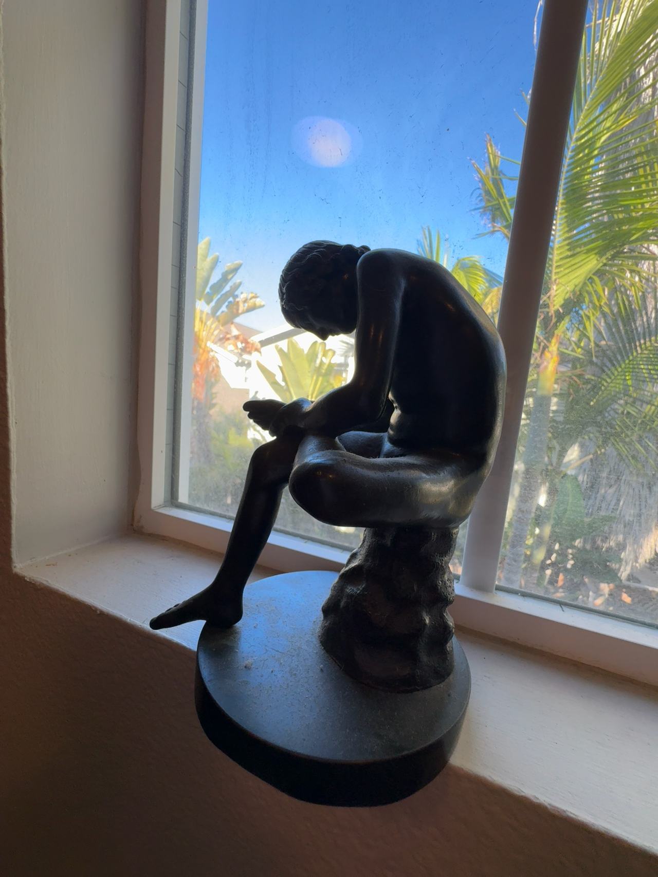 Spinario Bronze Sculpture Boy Pulling Thorn