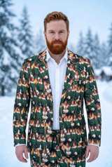 Men's Suitmeister Buddy the Elf Christmas Blazer sz Medium (38-40) - Image 4