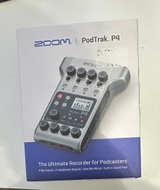 Zoom PodTrak P4 Portable Multitrack Podcast Recorder - Image 1