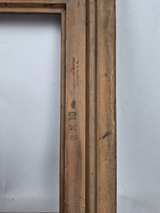 Vintage Frameco, S.A. Gilt Wood Picture Frame with Linen Liner, 8x10 photo - Image 4