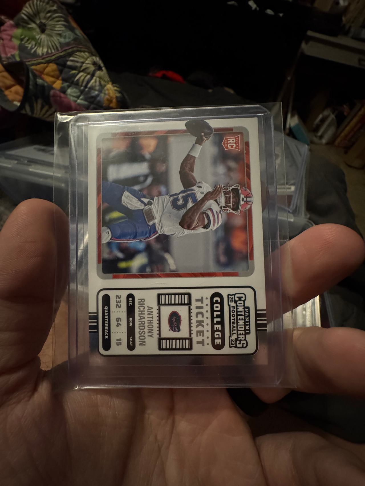 2023 Panini Contenders College Ticket Football Card