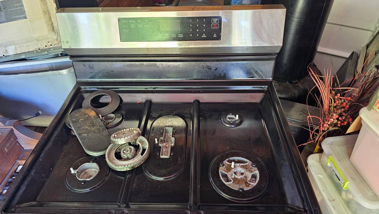 Samsung NX60 Gas Range with Air Fry