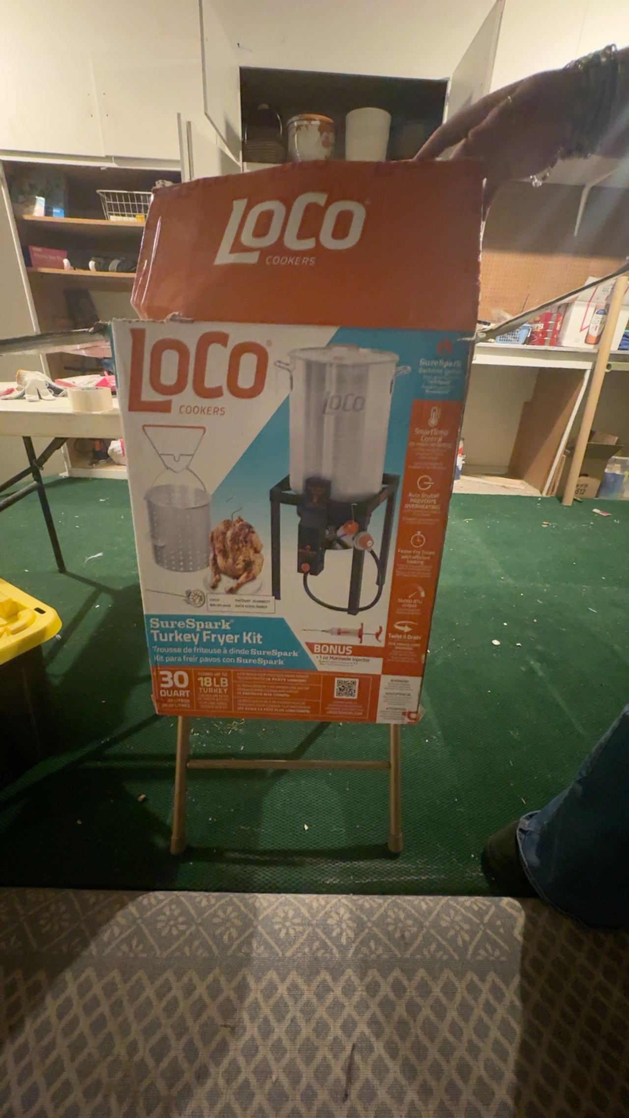 LoCo 30 Quart Propane Turkey Fryer