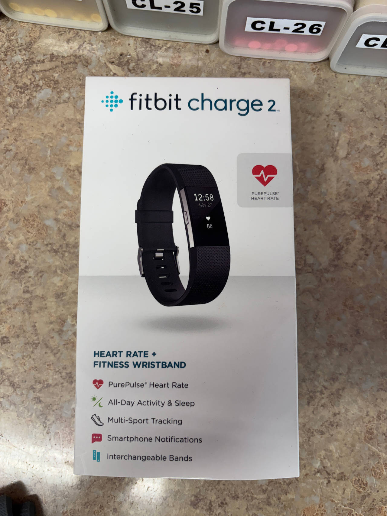 Fitbit Charge 2 Heart Rate + Fitness Wristband