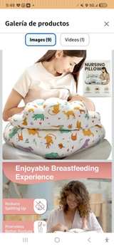 Plus Size Baby Nursing Pillow Set for Breastfeeding - Image 2