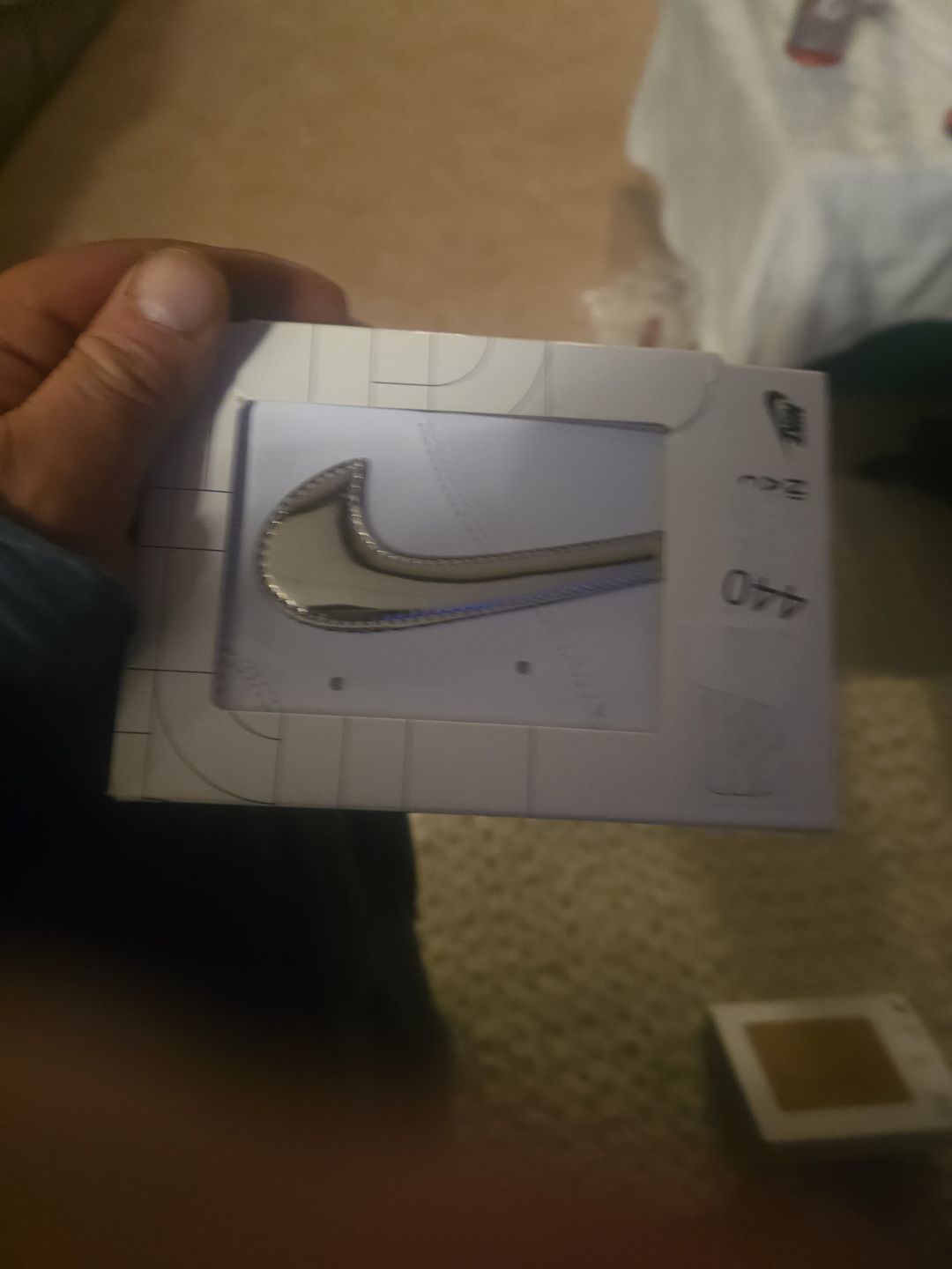 Nike x Travis Scott Air Force 1 Interchangeable Swoosh (Chrome)