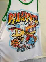 Nickelodeon Rugrats Basketball Jersey Tank Top - Image 2