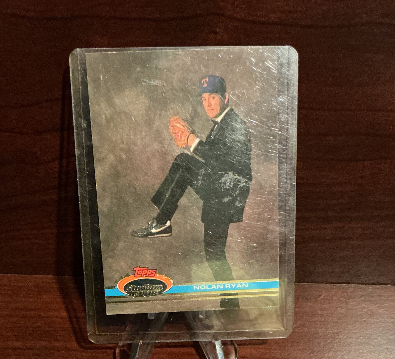 1991 Topps Stadium Club Nolan Ryan #200 Baseball Card