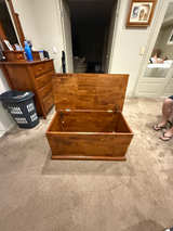 Wooden Storage Chest - Image 1