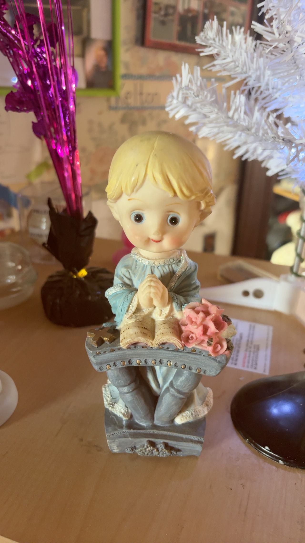 Tender Times Singing Girl & Boy Figurine 4"