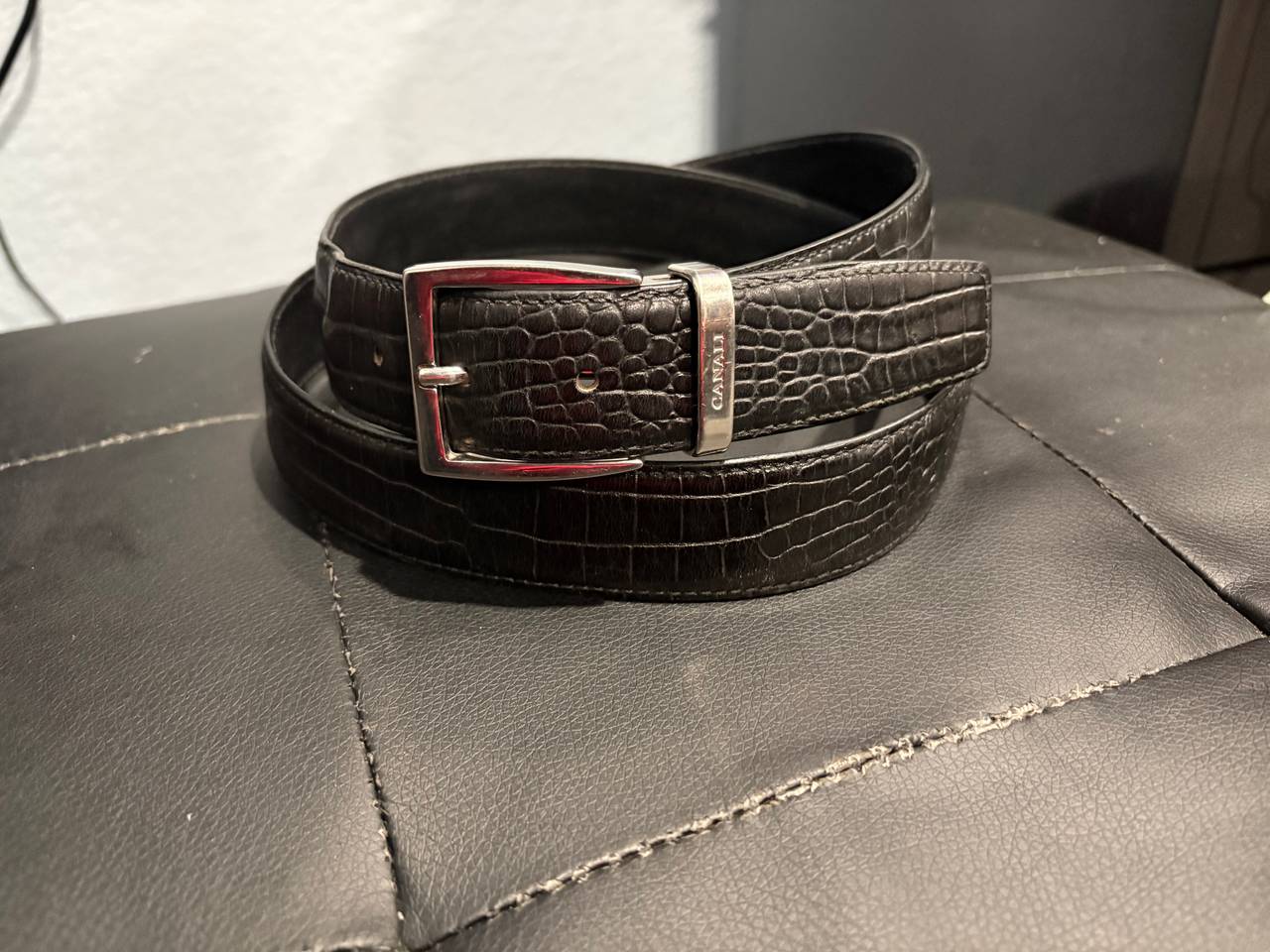 Canali Genuine Leather Belt